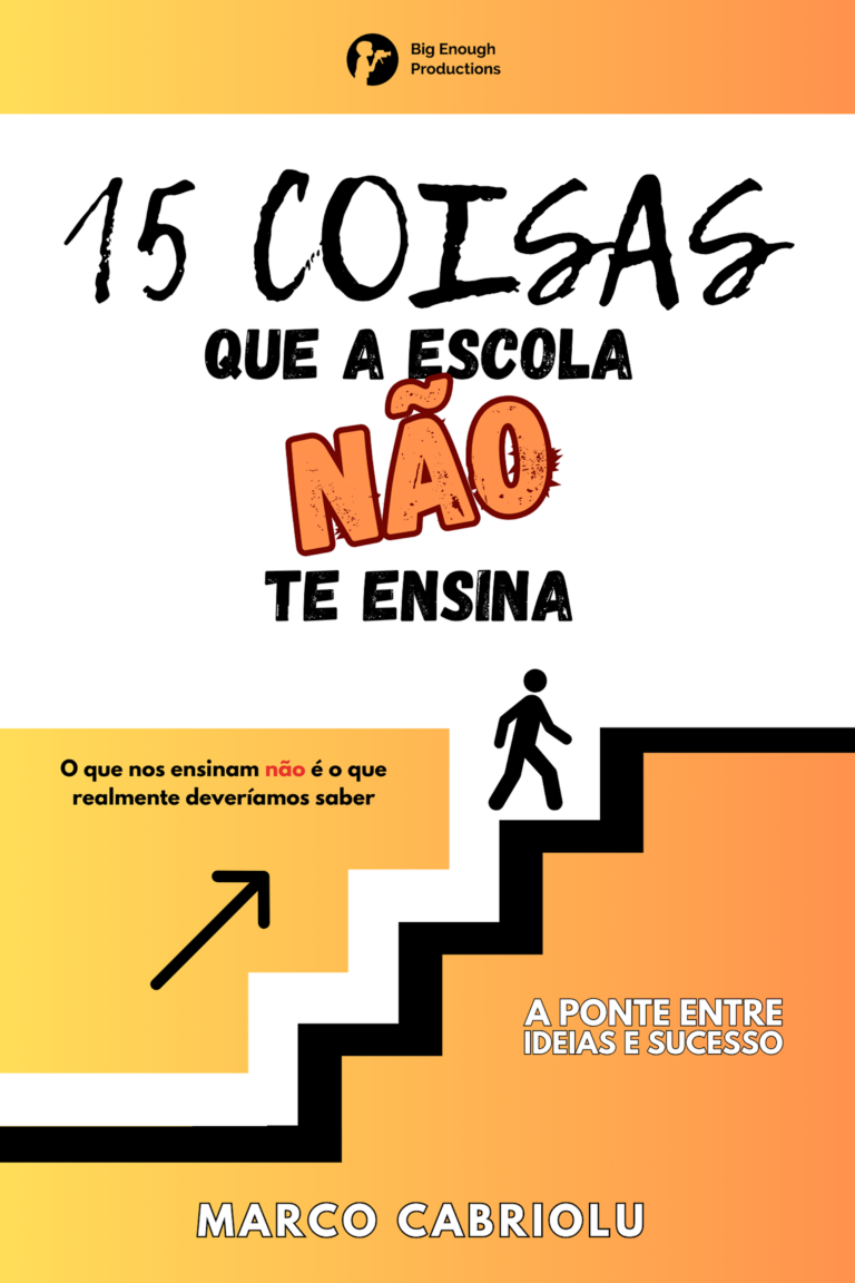 15 Coisas Que A Escola Não Ensina — book cover