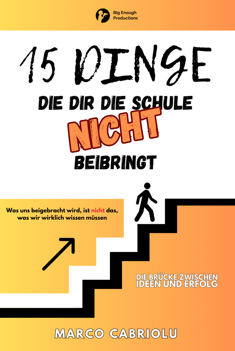 15 Dinge, die dir die Schule nicht beibringt — book cover
