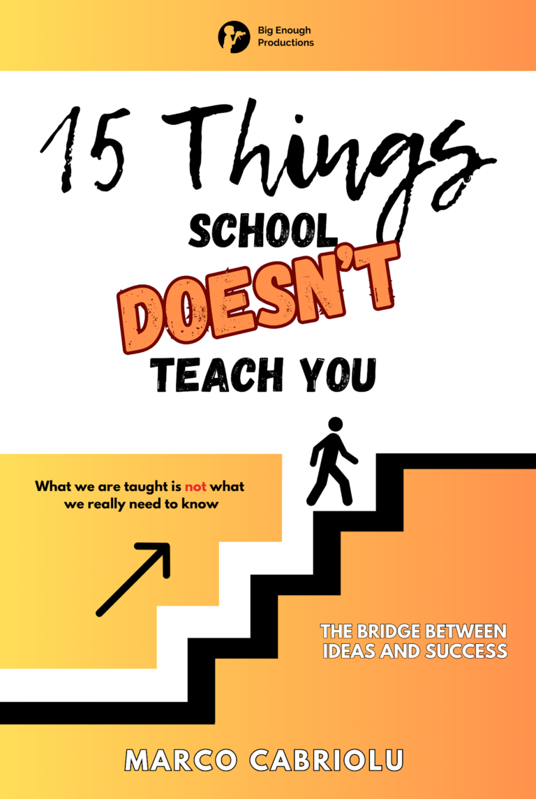 15 Things School Doesn't Teach You — book cover